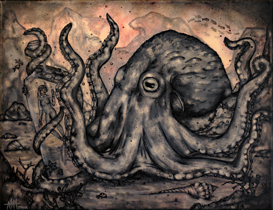 Adventures of Scuba Girl: Octopus Encounter